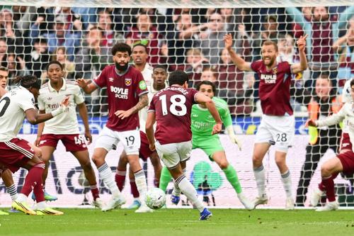 Arsenal a învins cu scorul de 1-0 pe terenul lui West Ham // foto: Imago Images