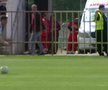 Adi Popa, execuție de clasă în Bihor - Steaua // Captură foto: Digi Sport 1