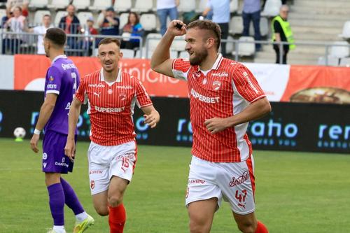 George Pușcaș, MVP în Dinamo - FC Argeș // FOTO: Ionuț Iordache (GSP.ro)