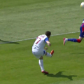 Adi Popa, execuție de clasă în Bihor - Steaua // Captură foto: Digi Sport 1