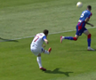 Adi Popa, execuție de clasă în Bihor - Steaua // Captură foto: Digi Sport 1