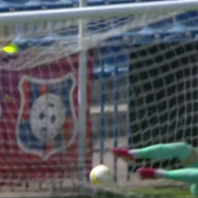 Adi Popa, execuție de clasă în Bihor - Steaua // Captură foto: Digi Sport 1