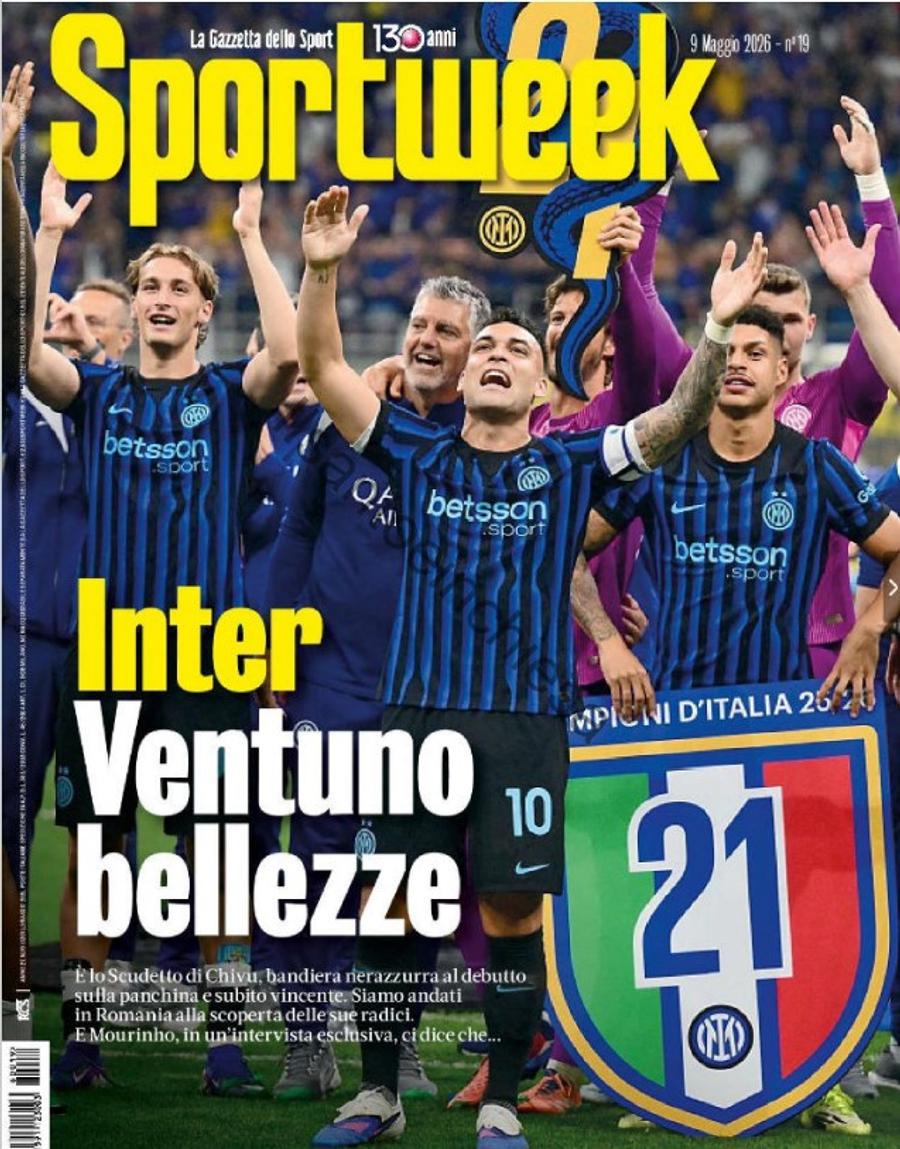 Prima pagină a suplimentului dedicat de Gazzetta dello Sport succesului obținut de Cristi Chivu ca antrenor la Inter Elogiul suprem adus lui Cristi Chivu în Gazzetta dello Sport » Italienii îi fac o provocare culinară tradițională!