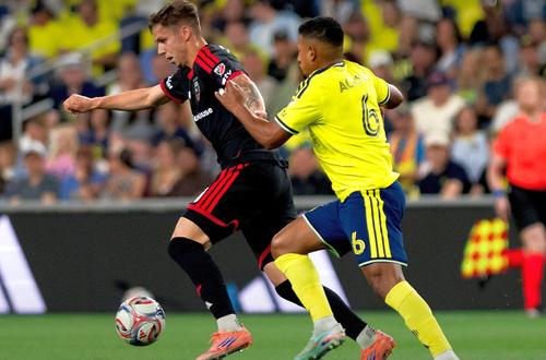 Louis Munteanu a marcat în Nashville - DC United/ foto: X @DC United