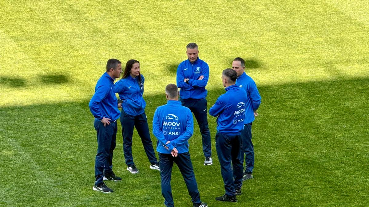 Dinamo - FC Argeș, imagini înaintea partidei de pe „Arcul de Triumf”