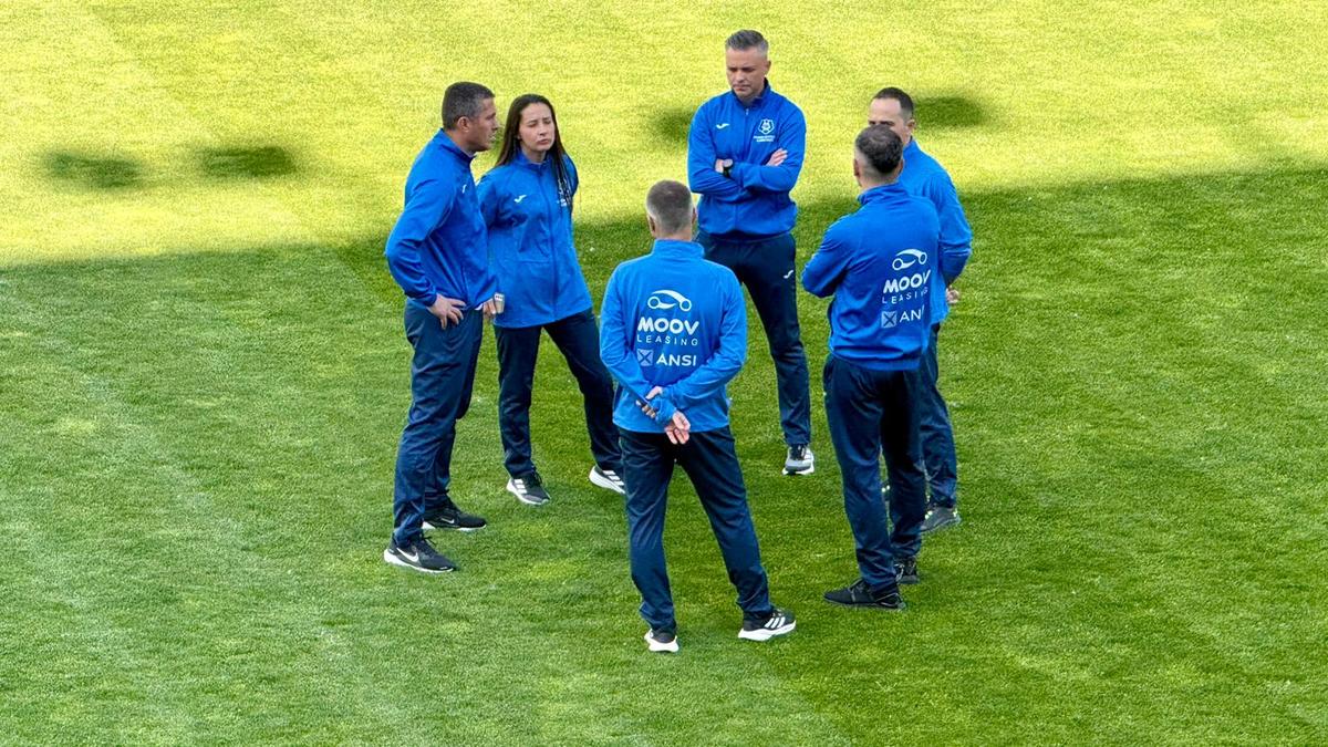 Dinamo - FC Argeș, imagini înaintea partidei de pe „Arcul de Triumf”
