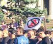 Protestul fanilor lui Dinamo la meciul cu FC Argeș