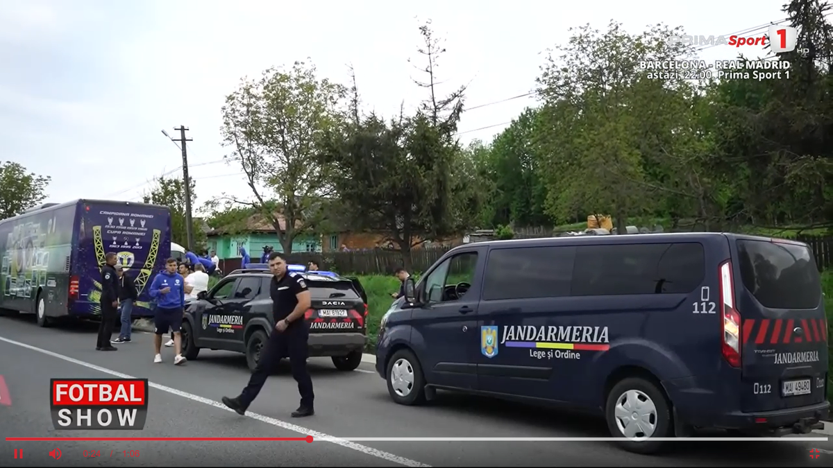 Au oprit autocarul pe drum și l-au dus la spital de urgență, imediat după duelul din Superliga