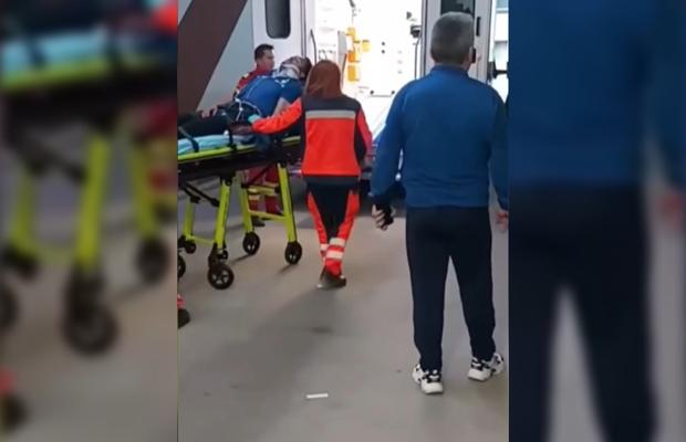 Au oprit autocarul pe drum și l-au dus la spital de urgență, imediat după duelul din Superliga