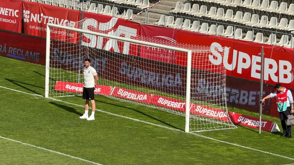 Dinamo - FC Argeș, imagini înaintea partidei de pe „Arcul de Triumf”