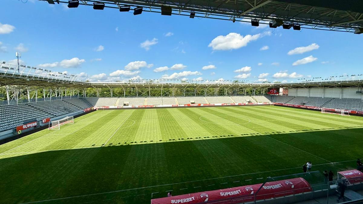 Dinamo - FC Argeș, imagini înaintea partidei de pe „Arcul de Triumf”