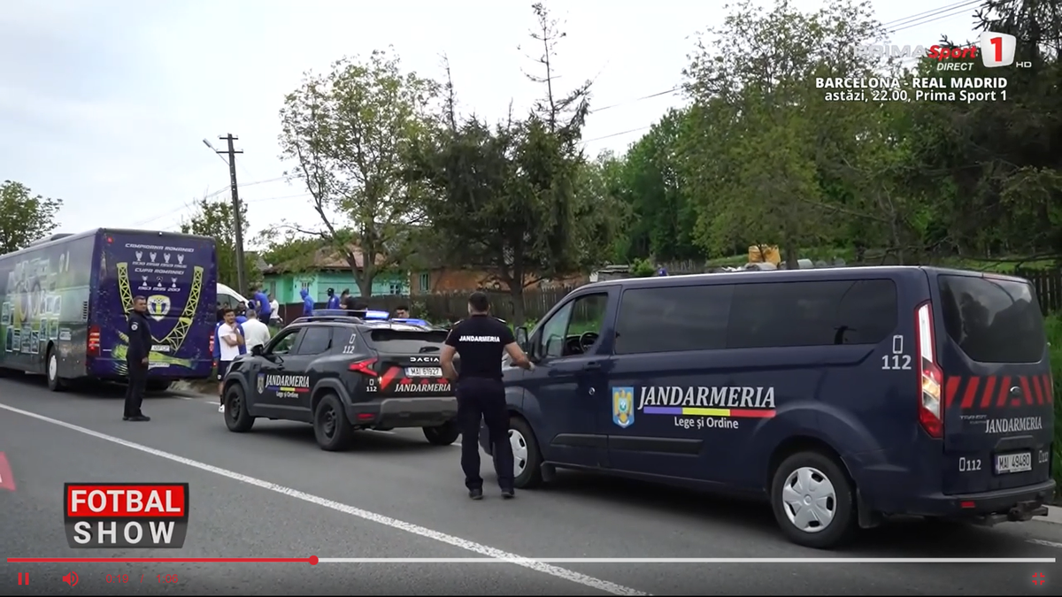Au oprit autocarul pe drum și l-au dus la spital de urgență, imediat după duelul din Superliga