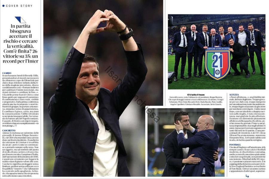 Descrierea celor 10 cuvinte cheie cu care Cristi Chivut și-a ghidat echipa către scudetto Elogiul suprem adus lui Cristi Chivu în Gazzetta dello Sport » Italienii îi fac o provocare culinară tradițională!