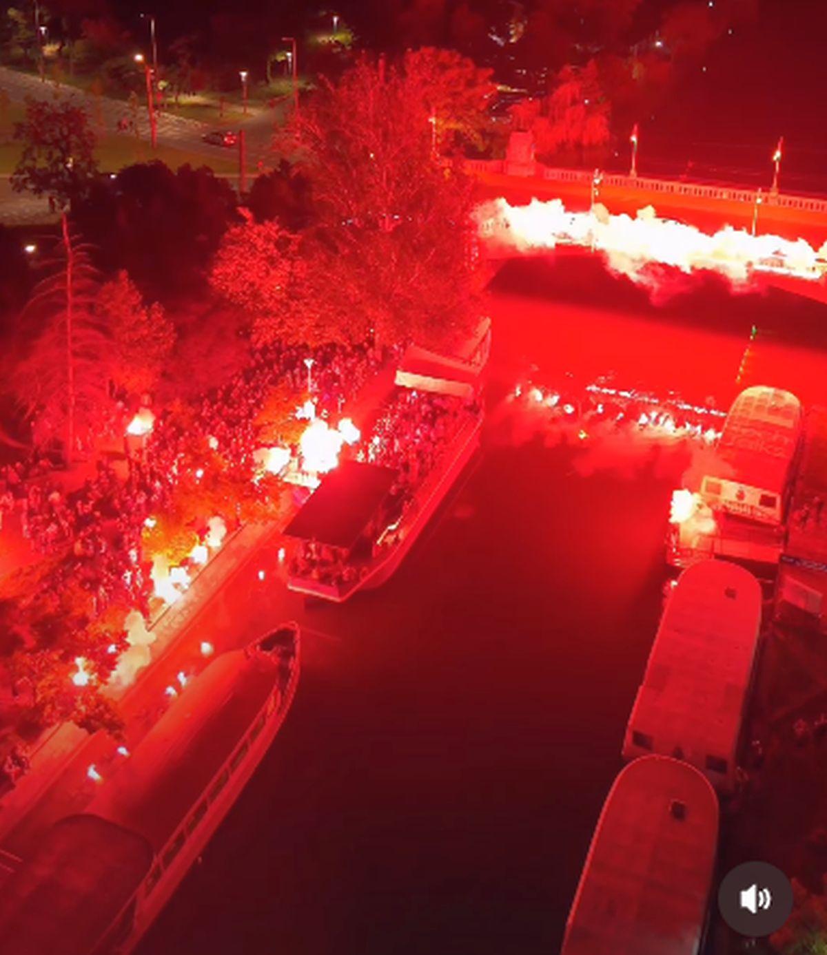 Au „aprins” malurile Begăi după revenirea lui Poli Timișoara în Liga 2