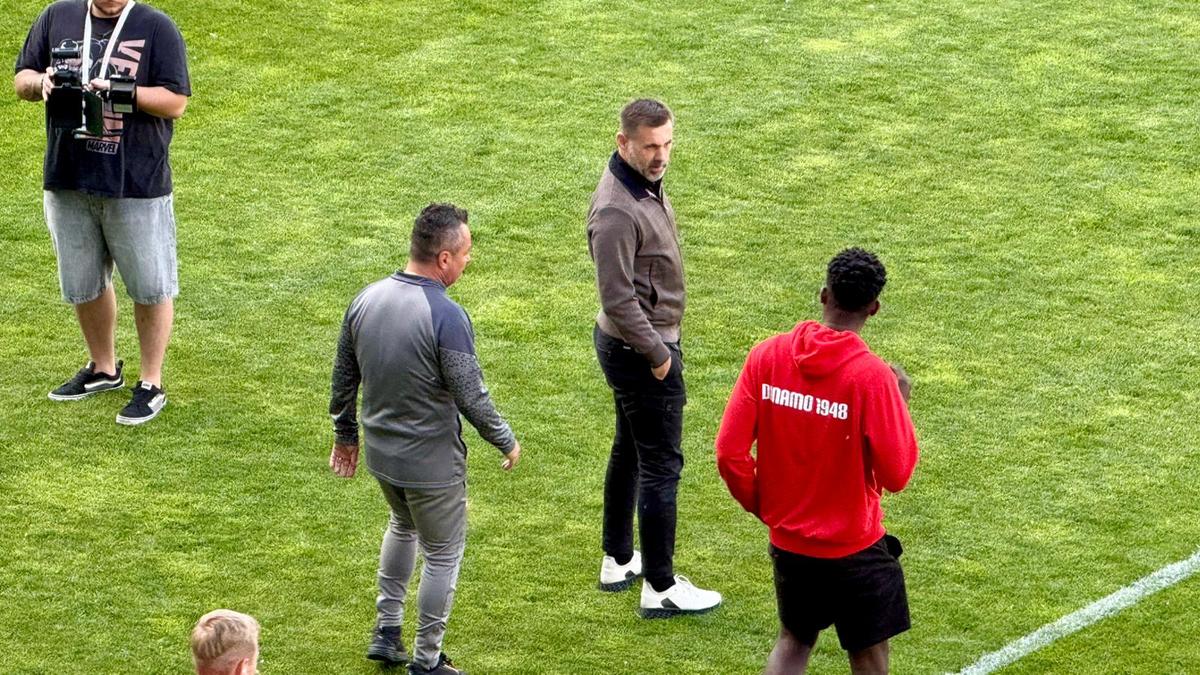 Dinamo - FC Argeș, imagini înaintea partidei de pe „Arcul de Triumf”
