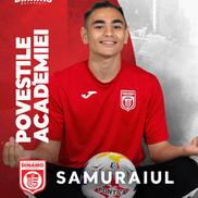 Ianis Neagu Gafencu a debutat la CS Dinamo / Sursă foto: Facebook