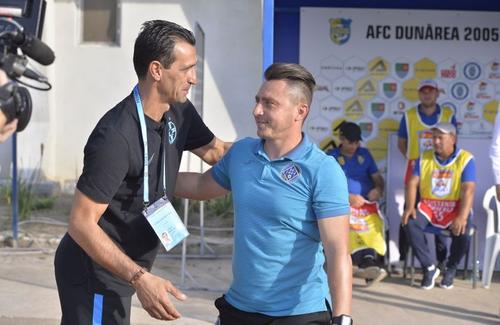 Ilie Poenaru (dreapta) a vorbit despre tactica lui Bogdan Vintilă