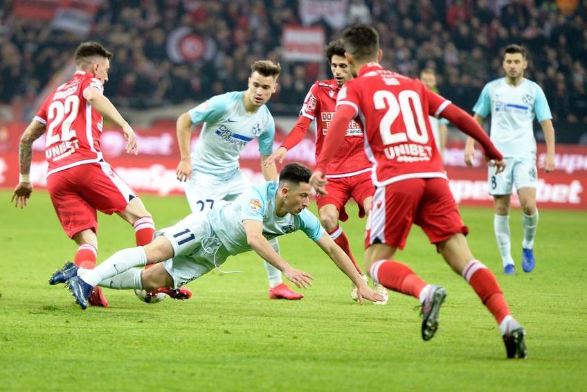 Dinamo și FCSB se vor întâlni în semifinalele Cupei României