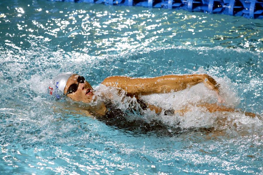Roxana Mărăcineanu, înotând în timpul unei competiții din 2003, spre finalul carierei FOTO Imago Images Roxana „Nu plătim un Mbappé, plătim să formăm un Mbappé!