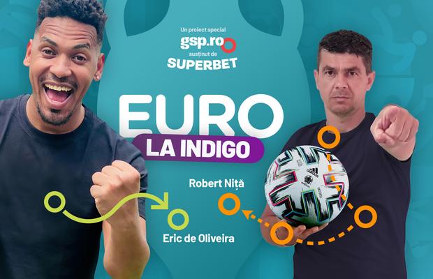„Euro la indigo” pe GSP.ro » Două vedete recreează superfazele de la Euro 2020, iar tu câștigi superpremii