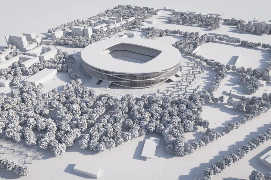 sursă foto: Facebook @ Alin Nica Proiect major pentru fotbalul românesc » Stadion cu 30.000 de locuri într-un oraș important: „Investiție estimată la 122 milioane euro”