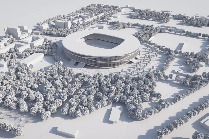 Un stadion nou ar urma să fie construit în Timișoara // foto: Facebook @ Alin Nica