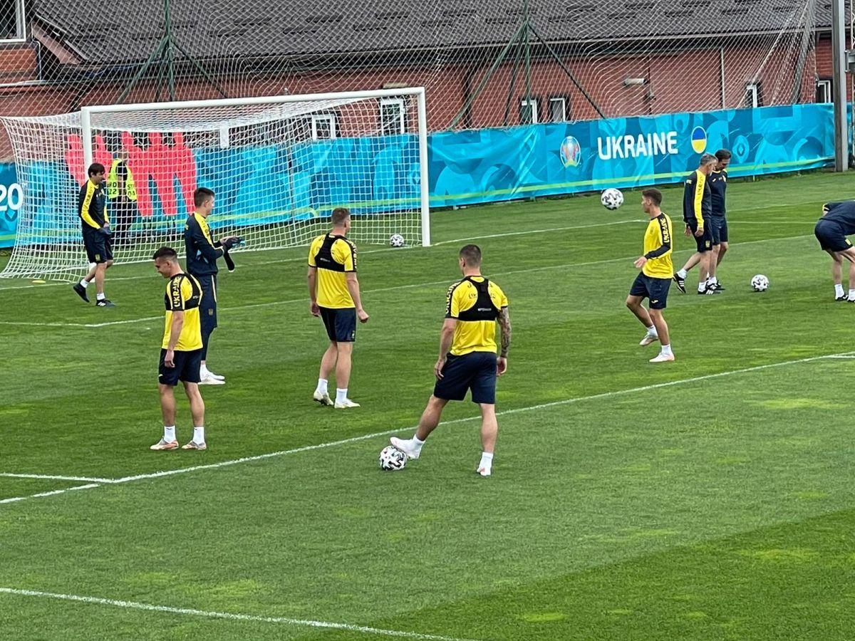 „Naționala” Ucrainei, un nou antrenament pe stadionul din Voluntari » Ce a făcut marele Shevchenko