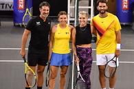 Imagini tari la meciul de retragere al lui Horia Tecău. Simona Halep a făcut pereche cu Patrick Mouratoglou, într-o atmosferă de vis
