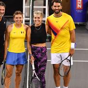 Simona Halep a făcut pereche cu Patrick Mouratoglou / Sursă foto: Florin Călin Petean