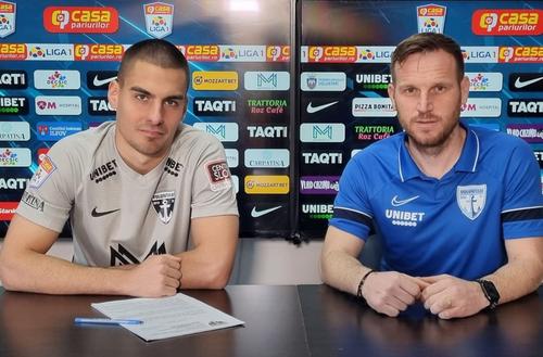Octavian Vâlceanu , noul jucător al celor de la FC Voluntari
Foto: facebook