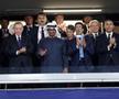 În primul rând, de la stânga la dreapta: Ceferin, Erdogan, Sheikh Mohamed bin Zayed al-Nahyan și Sheikh Mansour / FOTO: Getty