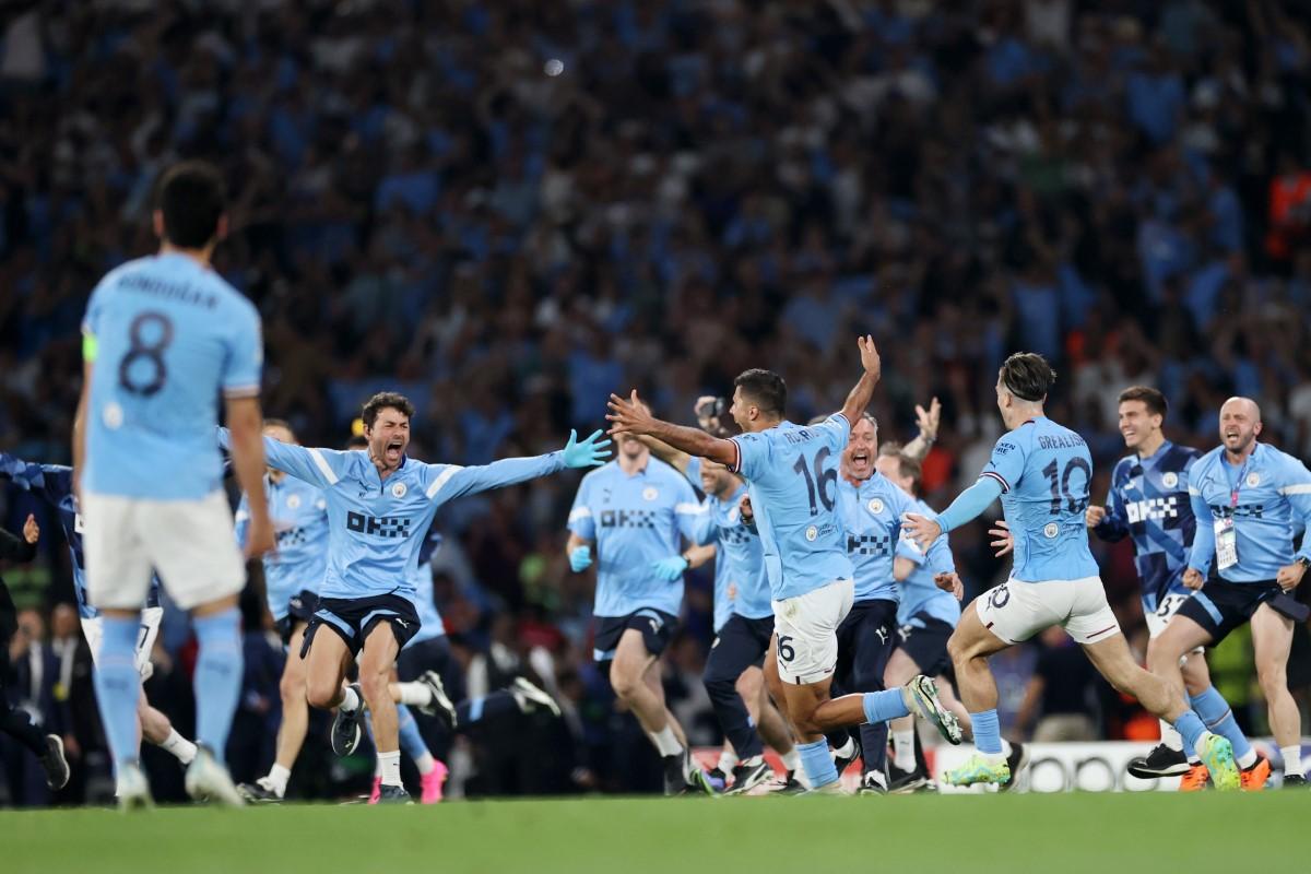 Eroul lui Manchester City dezvăluie la ce s-a gândit la faza golului: „Inițial am vrut să trag în forță” » Cum l-a trezit Guardiola la pauză: „Jucasem oribil”