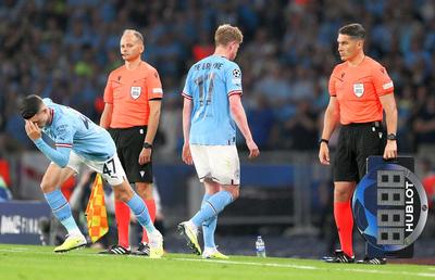 Blestemat? De Bruyne s-a rupt din nou în finala Ligii!