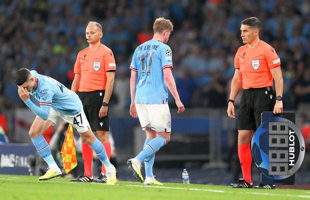 Blestemat? De Bruyne s-a rupt din nou în finala Ligii!
