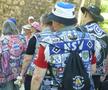 Suporterii nemți din fancluburi și-au etalat vestele personalizate