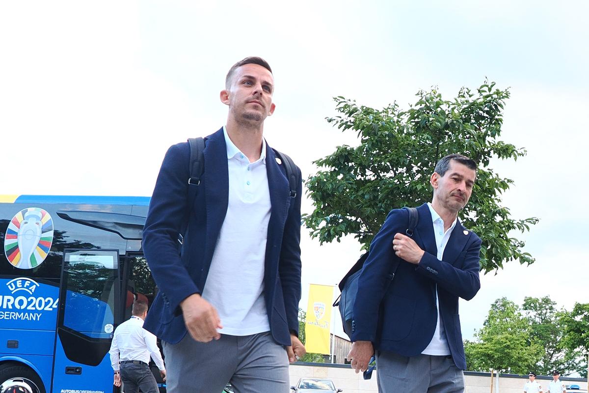 Sosirea echipei naționale în Germania - Euro 2024