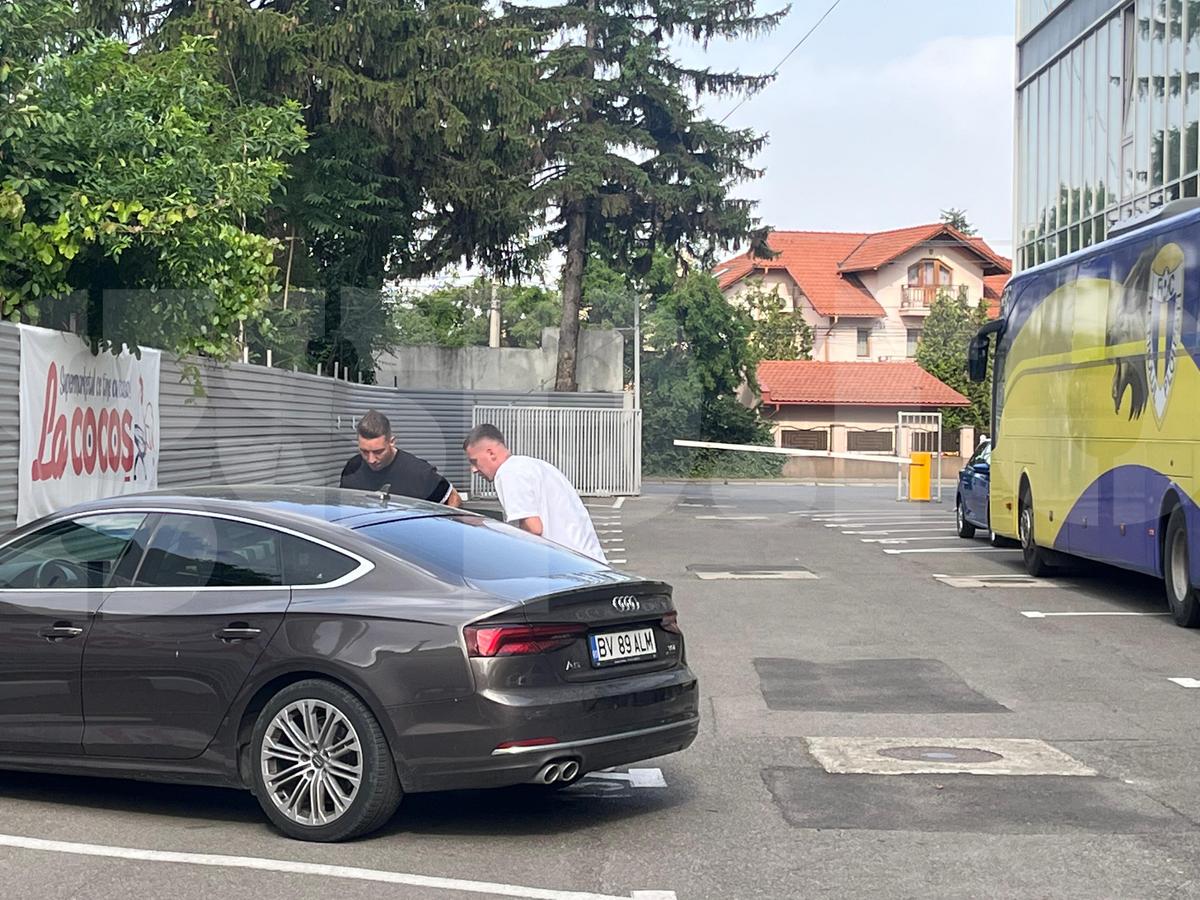 Mateiu, adus de Ișfan la primul antrenament la Petrolul