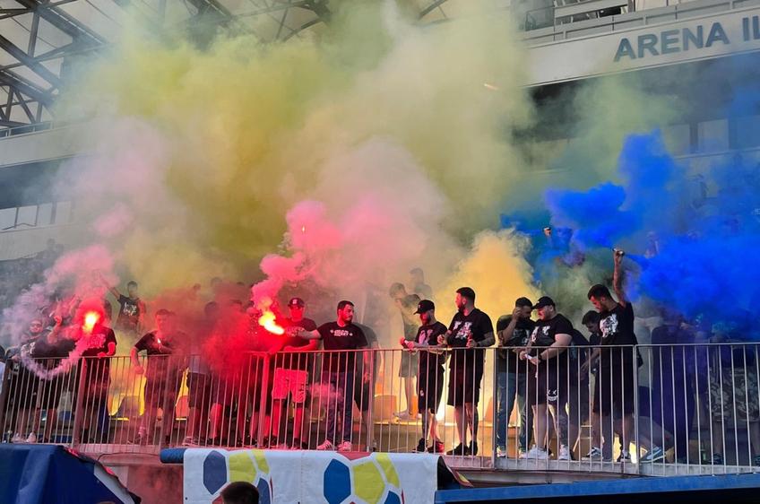 Atmosfera la primul antrenament al lui Topal la Petrolul/ foto: Andrei Petrescu (GSP)