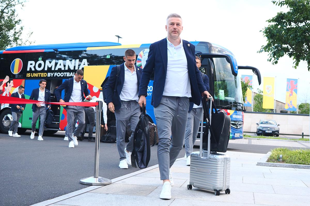 Sosirea echipei naționale în Germania - Euro 2024