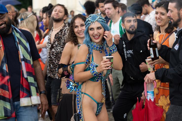München se află în plin festival Pride, care are loc exact în perioada turneului final din Germania FOTO Ionuț Iordache (GSP.RO)