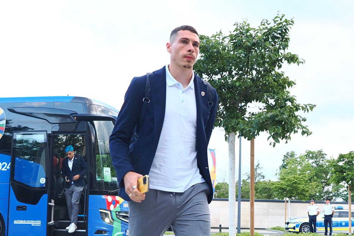 Sosirea echipei naționale în Germania - Euro 2024