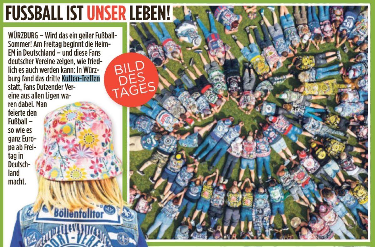 Fanii echipelor germane s-au adunat la Wurzburg la festivalul Kutten-Trefen