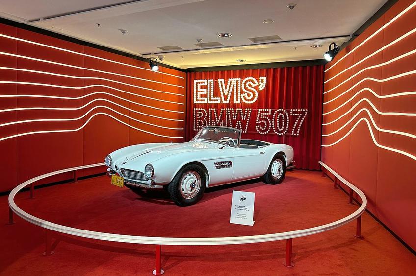 BMW 507, mașina pe care a condus-o Elvies Presley