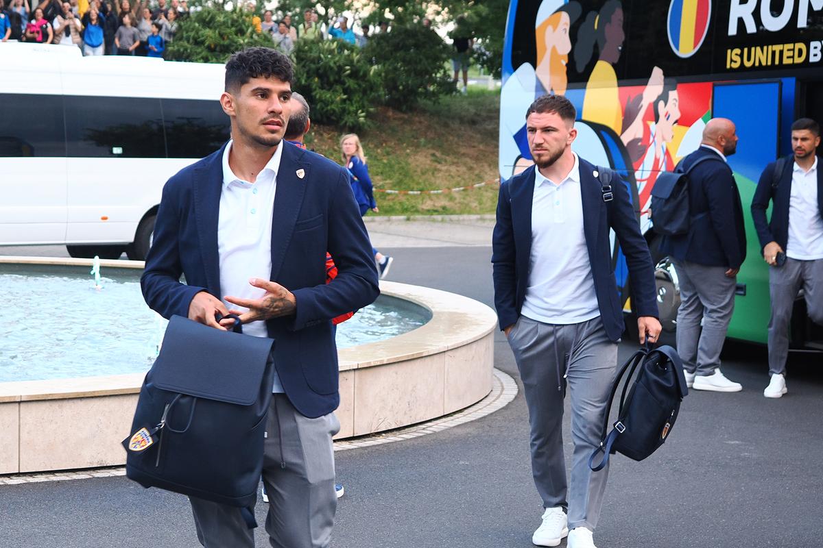 Sosirea echipei naționale în Germania - Euro 2024