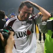 Imagini de arhivă cu Viorel Moldovan la Rapid / Sursă foto: Gazeta Sporturilor