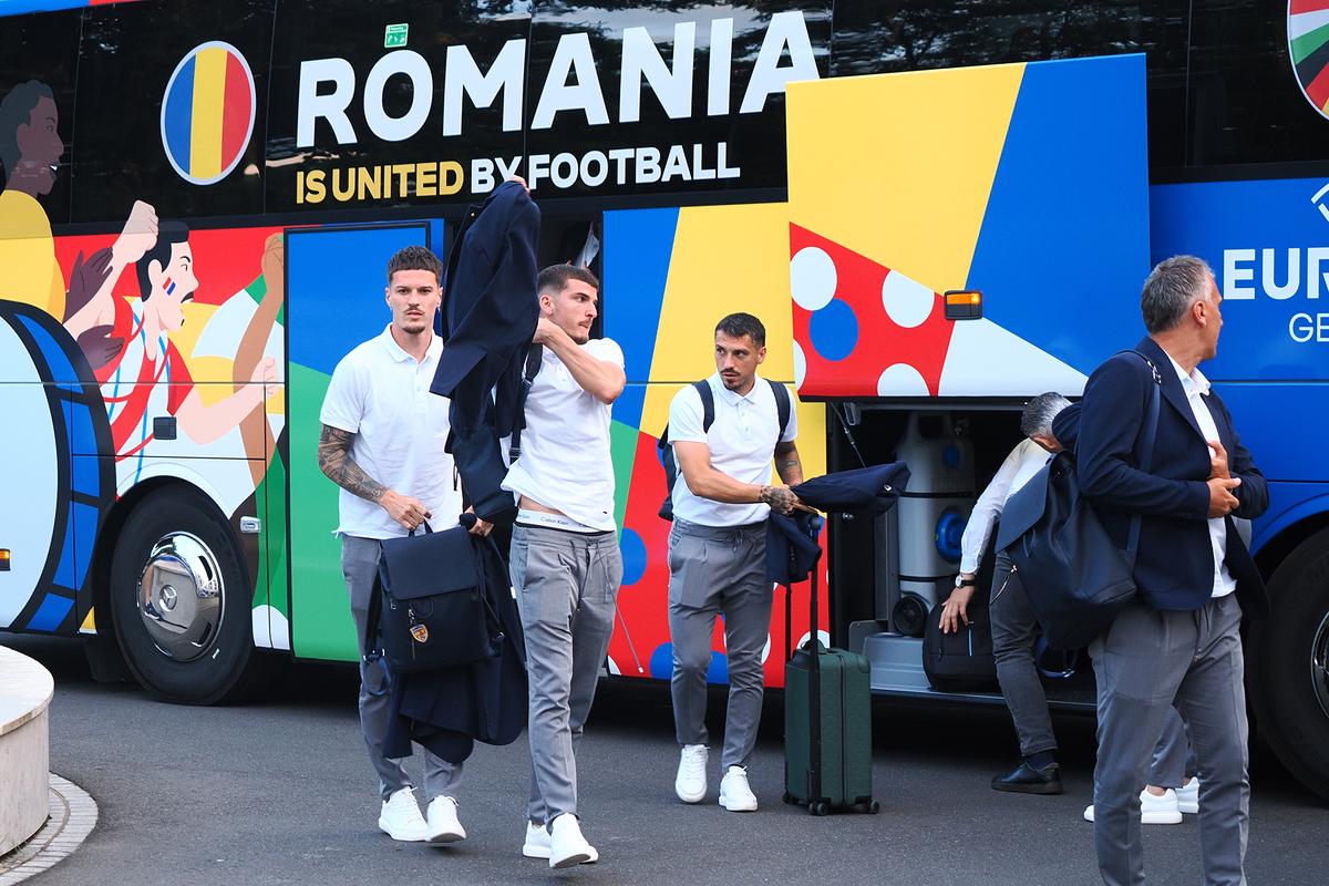 Sosirea echipei naționale în Germania - Euro 2024