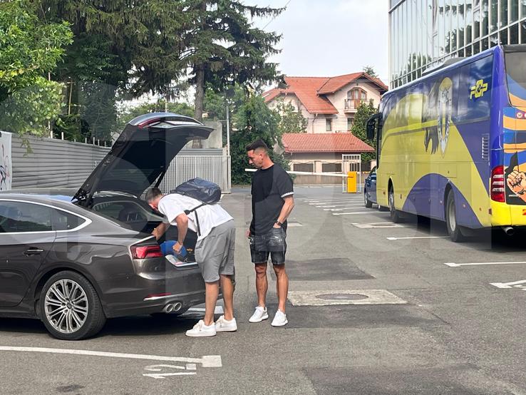 Mateiu, adus de Ișfan la primul antrenament la Petrolul