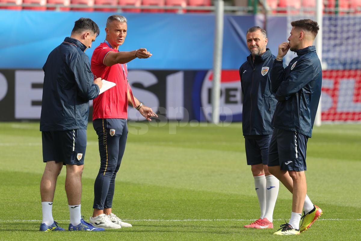Antrenamentul de marţi din Trnava al echipei naţionale de tineret