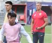 Antrenamentul de marţi din Trnava al echipei naţionale de tineret FOTO: Ionuţ Iordache (GSP)
