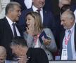 Maria Mouriño, președintele clubului Celta Vigo, discutând cu omoogul de la Barcelona, Joan Laporta / Foto: Faro de Vigo